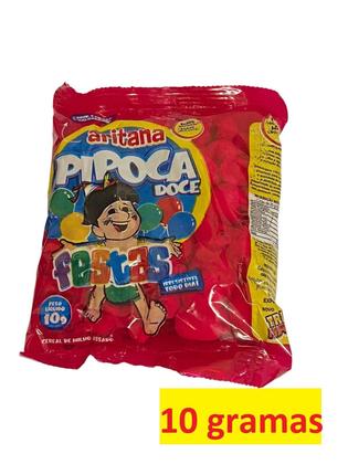 Imagem de Fardo De Mini Pipoca Doce Com 50 Un De 10Gr Aritana Festas