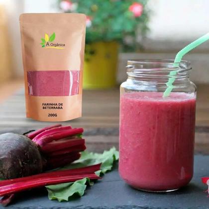 Imagem de Farinha de Beterraba 100g Mais Farinha de Uva 100g Energia