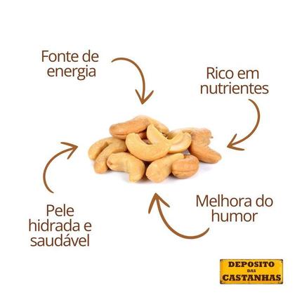 Imagem de Farinha De Castanha De Caju Torrada Premium Receitas