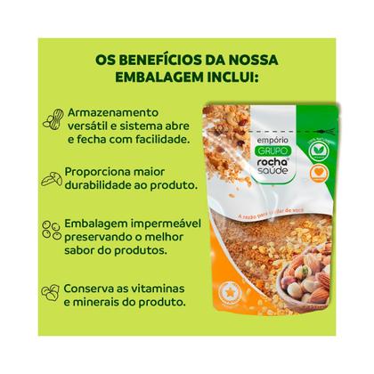 Imagem de Farinha de Linhaça Importada Dourada Kit 2 Qualidade Superior Premium 100g