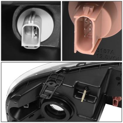 Imagem de Faróis DNA MOTORING HL-OH-F1504-BK-CL1 para F-150/Mark LT