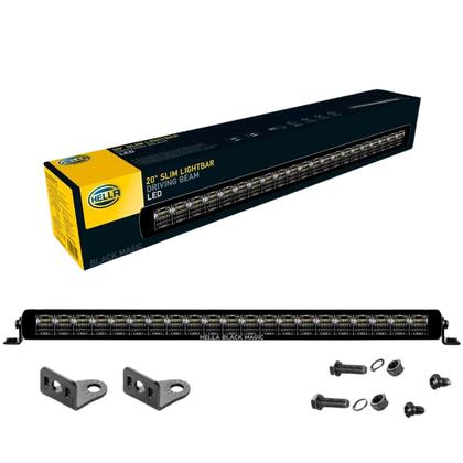 Imagem de Farol Auxiliar Barra De Led Automotiva 20" Pol 50,8 cm Hella Black Magic 12V 24V 6000lm