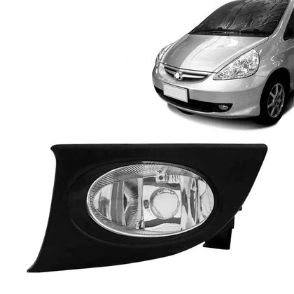 Imagem de Farol Auxiliar milha Honda Fit 2007/2008 com grade