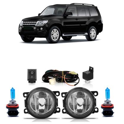 Imagem de Farol Auxiliar Mitsubishi Pajero Full 07/13 Completo + Super Branca