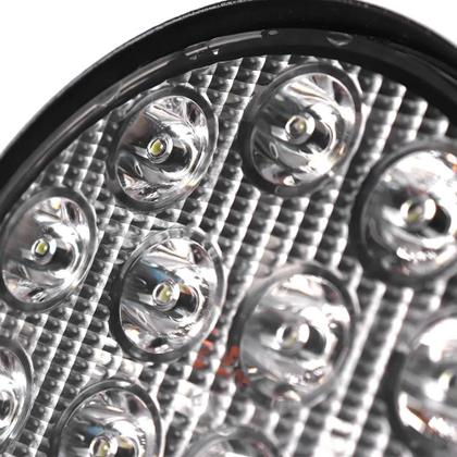 Imagem de Farol Auxiliar Redondo Led 42w 14 Led 6000k - Unidade