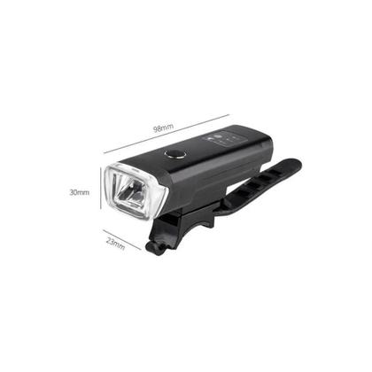 Imagem de Farol Bicicleta Super Led Recarregável Usb Sensor Automatico - Lua tek