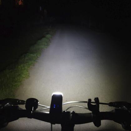 Imagem de Farol Bike Led Lanterna Sensor de Luminosidade prova dagua Frontal Luz Noturna Ciclismo a  guidao Bicicleta