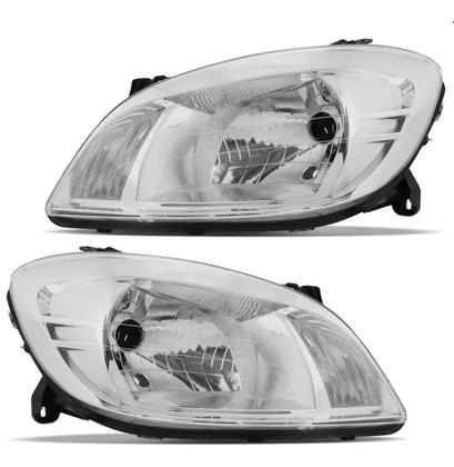 Imagem de Farol Celta Prisma 2007 2008 2009 2010 2011 2012 2013 2014 2015 2016 Cromado