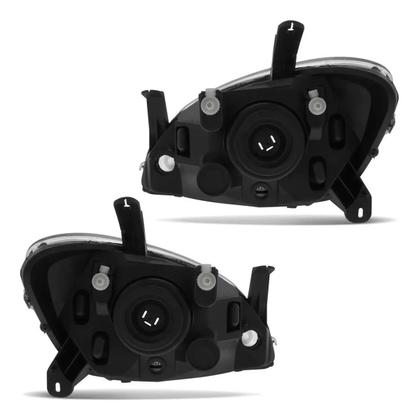 Imagem de Farol Celta Prisma 2007 2008 2009 2010 2011 2012 2013 2014 2015 2016 Cromado