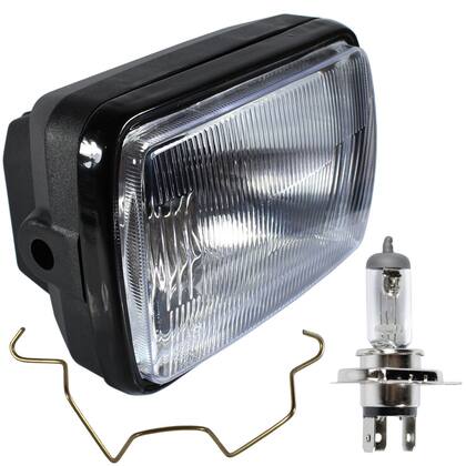Imagem de Farol com painel completo CG125 Titan Today Cargo 1989 a 1999 aro preto com lâmpada bloco globo optico