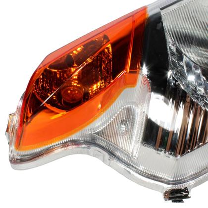 Imagem de Farol completo Shineray XY50Q XY50 com lâmpadas bloco globo optico