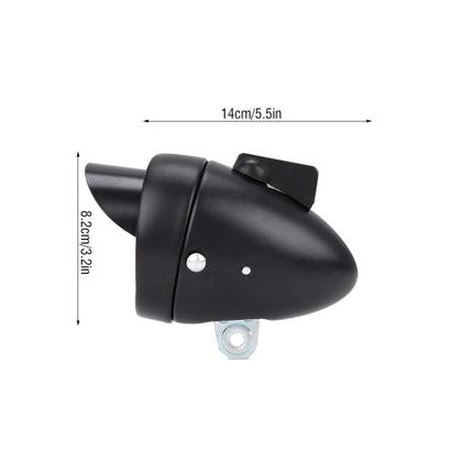 Imagem de Farol de bicicleta VGEBY Retro Super LED com moldura e viseira