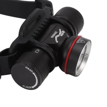 Imagem de Farol de mergulho Focket 1500LM 80m à prova d'água IPX8 com 5 modos