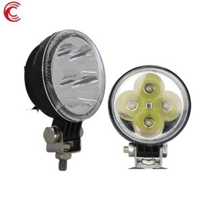 Imagem de Farol de milha auxiliar redondo 4 leds 12w universal cinoy