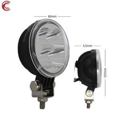 Imagem de Farol de milha auxiliar redondo 4 leds 12w universal cinoy