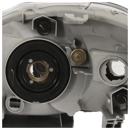 Imagem de Farol Dianteiro Corolla 2005 2006 2007 2008 2009 Máscara Cromada Lisa Acrílico Foco Duplo