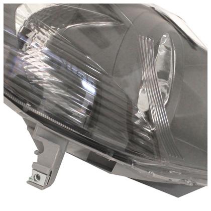 Imagem de Farol Dianteiro Corolla Fielder 2005 2006 2007 2008 Foco Duplo Lisa Acrílico