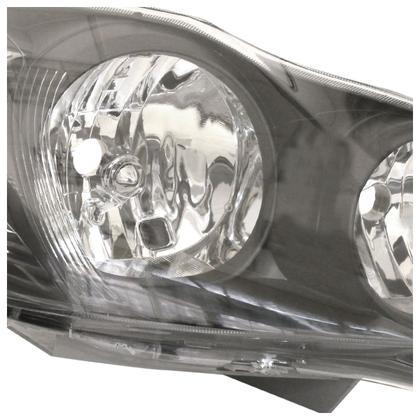 Imagem de Farol Dianteiro Corolla Fielder 2005 2006 2007 2008 Foco Duplo Lisa Acrílico