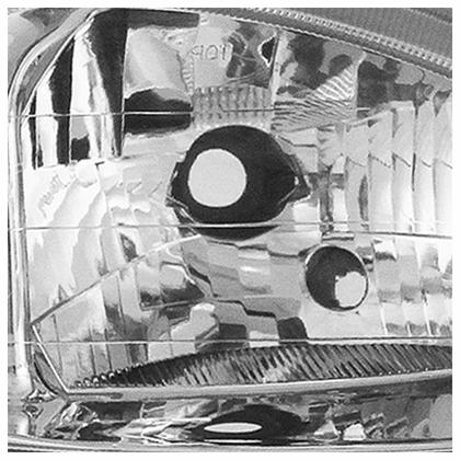 Imagem de Farol Dianteiro Corsa 1994 1995 1996 1997 1998 1999 2000 2001 2002 Máscara Cromada Lisa Vidro Carcaça Branca