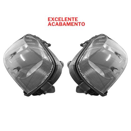 Imagem de Farol Dianteiro Direito Foco Duplo Máscara Cromada Astra 1998 a 2002