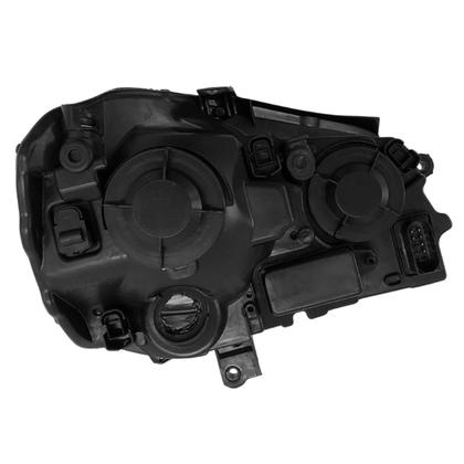 Imagem de Farol Dianteiro Direito Foco Duplo Máscara Cromada Polo 2007 a 2014