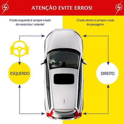 Imagem de Farol Dianteiro Esquerdo Foco Duplo Máscara Cromada Astra 1998 a 2002