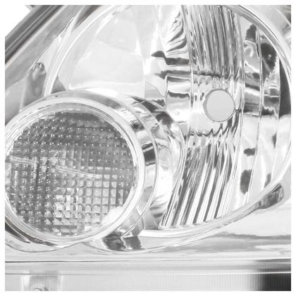 Imagem de Farol Dianteiro Hilux Sw4 2005 2006 2007 2008 Máscara Cromada Foco Duplo Lisa Acrílico