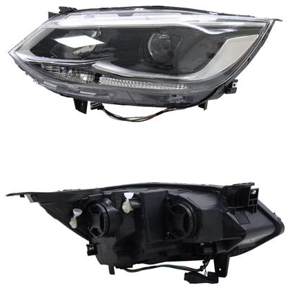 Imagem de Farol Dianteiro Onix 2020 A 2024 Máscara Cromada Led