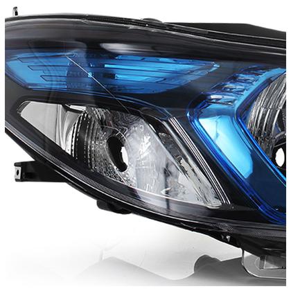 Imagem de Farol Dianteiro Onix Prisma Lt Ltz Joy 2013 A 2019 Máscara NegraMoldura Azul