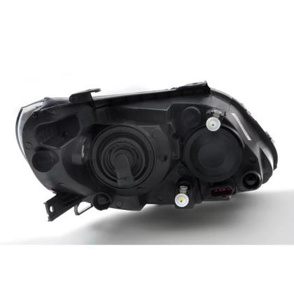 Imagem de Farol Duplo H7/h1 Com Moldura Cor Cromo Vw Volkswagen Gol / Voyage / G5 2009 a 2012 Lado Esquerdo