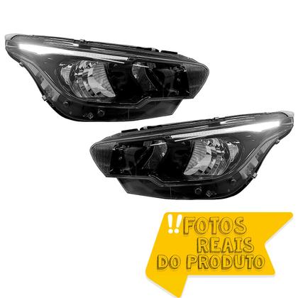 Imagem de Farol Fiat Argo Cronos 2018 2019 2020 com Led