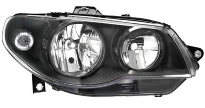 Imagem de Farol Fiat Palio 04/16 MOLDURA PRETA/MÁSCARA PRETA