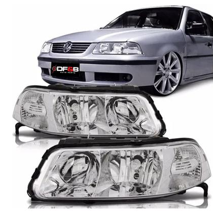 Imagem de Farol Gol G3 99 2000 A 05 Duplo Cromado Parati Saveiro