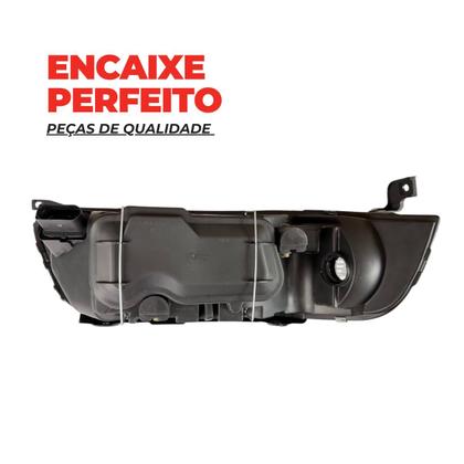 Imagem de Farol Gol Saveiro Parati G3 1999 á 2005 Foco Duplo Cromado