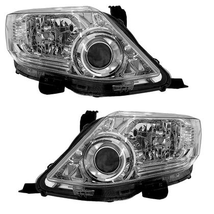 Imagem de Farol Hilux Sw4 2012 2013 2014 2015 Foco Duplo Cromado