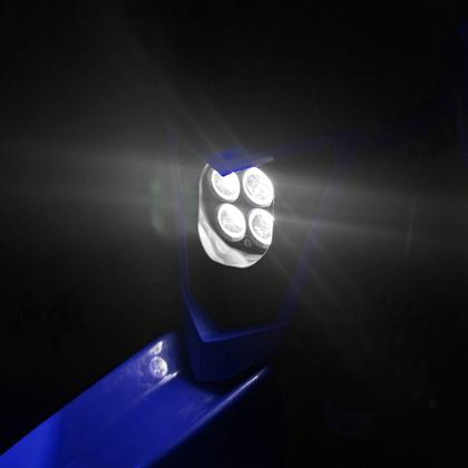 Imagem de Farol Led Branco Amarelo 40W C/ Carenagem Biker Crf 250f Xr 250 Tornado Ttr 230