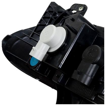 Imagem de Farol Milha Auxiliar Renegade 2015 2016 2017 2018 2019 2020 2021 2022 Superior Estriada Acrílico Carcaça Preta Lado Esquerdo