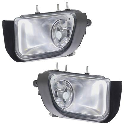 Imagem de Farol Milha Auxiliar S10 2001 2002 2003 2004 2005 2006 2007 2008 2009 2010 2011 Lente Lisa Vidro