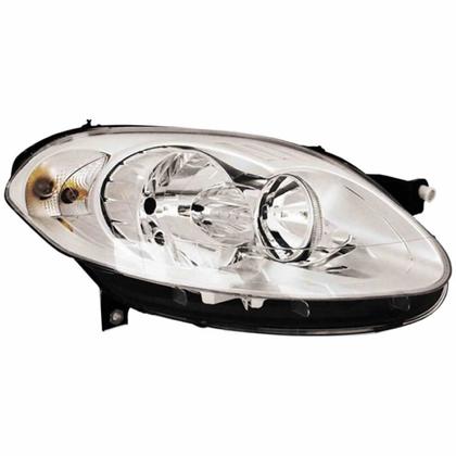 Imagem de Farol Palio 2012 2013 2014 Foco Duplo Cromado