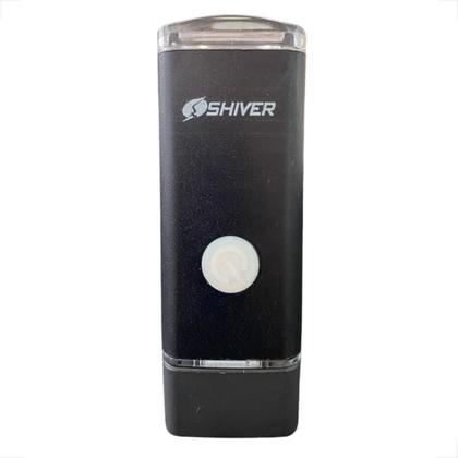 Imagem de Farol recarregavel 3 funcoes usb 180 lumens aluminio preto shiver