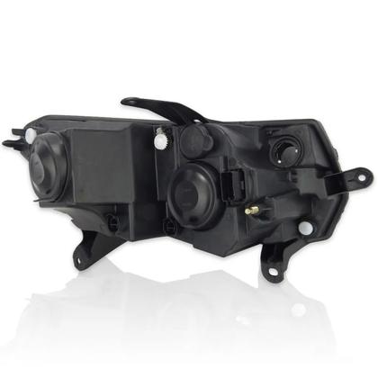 Imagem de Farol Sandero Stepway 2015 Ate 2019 Le Mascara Negra Friso Preto Foco Duplo Lente Lisa H1 H7 260609744R