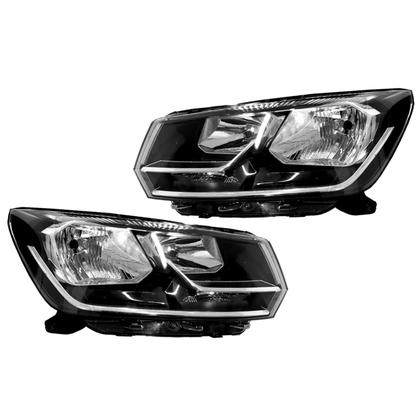 Imagem de Farol Saveiro 17/20 Gol Voyage G8 18 A 20 Duplo Cromado