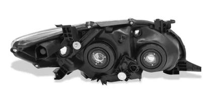 Imagem de Farol Toyota Corolla 2012 até 2014 Cromado Foco Duplo Esquerdo