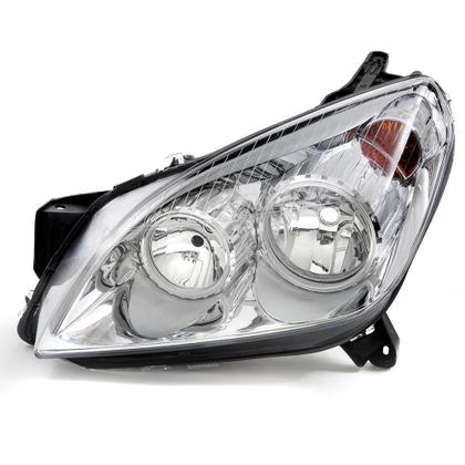 Imagem de Farol Vectra 2006/2008 Foco Duplo Cromado Esquerdo Arteb