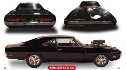 Fascículo Nº 98 Dodge Charger Rt Toretto Escala 1:8 Altaya