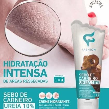 Imagem de Fashion Creme Sebo de Carneiro Ureia 10% 200ml