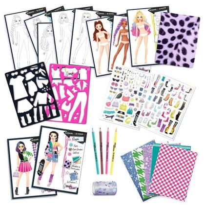 Imagem de Fashion Designer Kit Fashionista - Fun Divirta-se