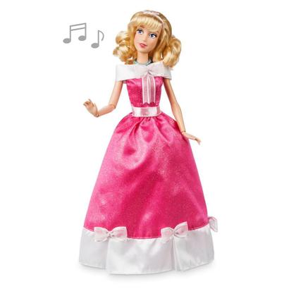 Imagem de Fashion Doll Disney Store Cinderela cantando com vestido rosa