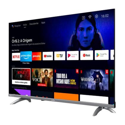Imagem de Fast Smart TV Britânia BTV40E3AAGSSGBLF 40” Led Dolby Áudio