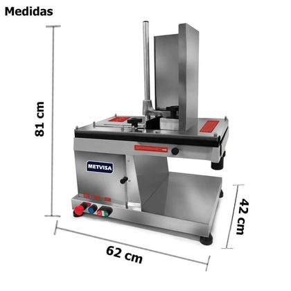 Imagem de Fatiador Cortador De Frios Automatico Metvisa Disco 300mm Horizontal 0,5CV em Inox Cfh300